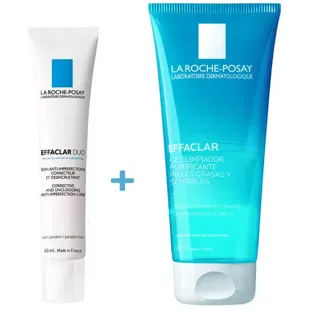 La Roche Posay Effaclar Duo+M 40 ml + Reinigungsgel 200 ml