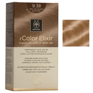 Tint My Color Elixir Apivita N9.38 Very Light Blonde Golden Pearl