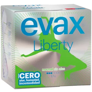 Evax Liberty Normal Compress without Wings 12 units