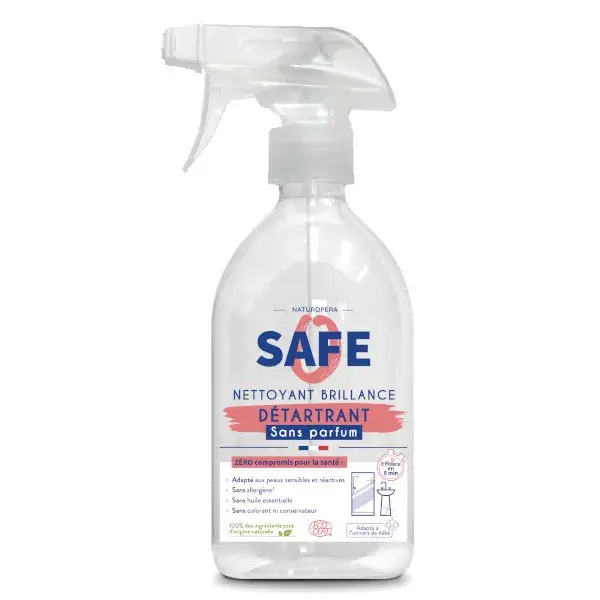 Safe Spray Nettoyant Brillance Détartrant 500ml