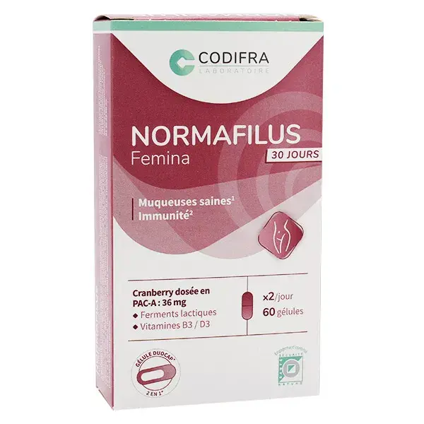 Codifra Normafilus Femina 60 capsules