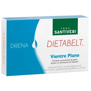 Santiveri Dietabelt Drains Flat Stomach 60 Capsules