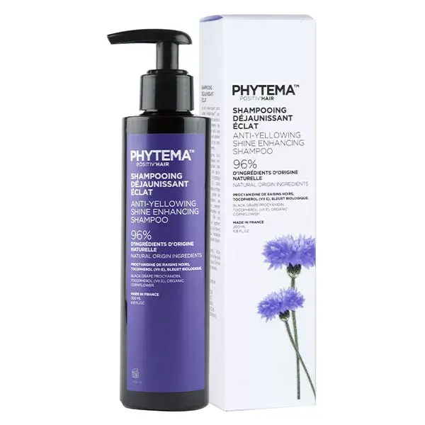 Phytema Positiv'Hair Shampoing Déjaunissant Éclat 200ml