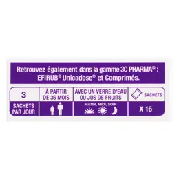 3C Pharma Efirub 16 sachets