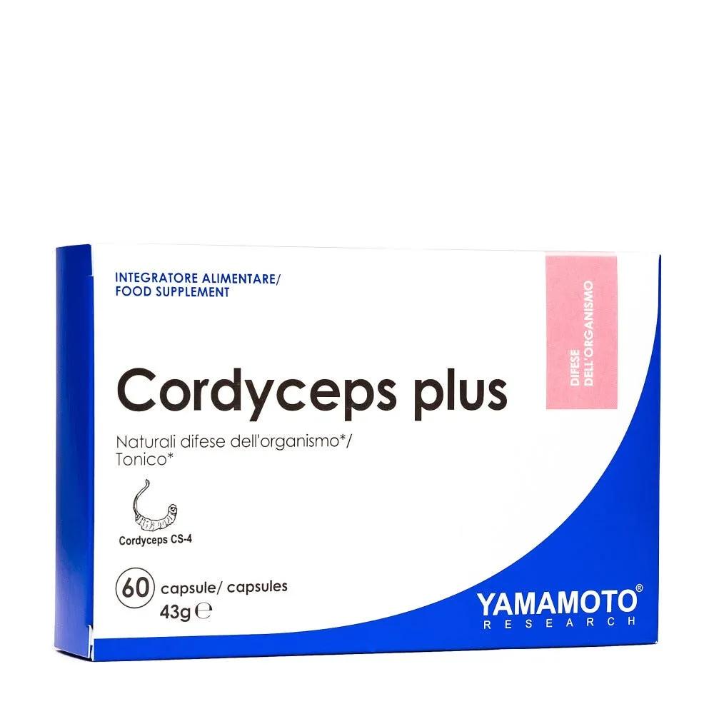 Yamamoto Research Cordyceps Plus Cordyceps Cs-4 Integratore 60 Capsule