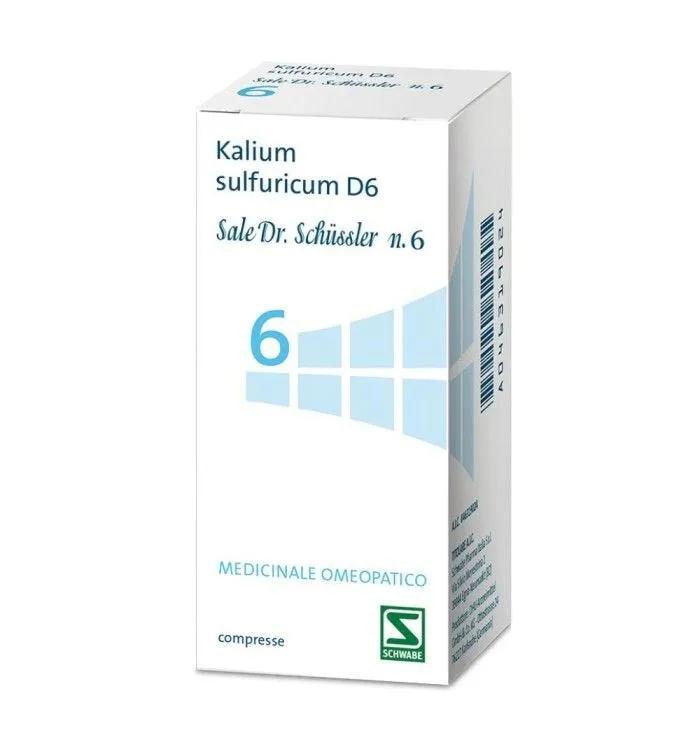 Schwabe Kalium Sulfuricum D6 Sale Di Schüssler N°6 200 Compresse 6DH