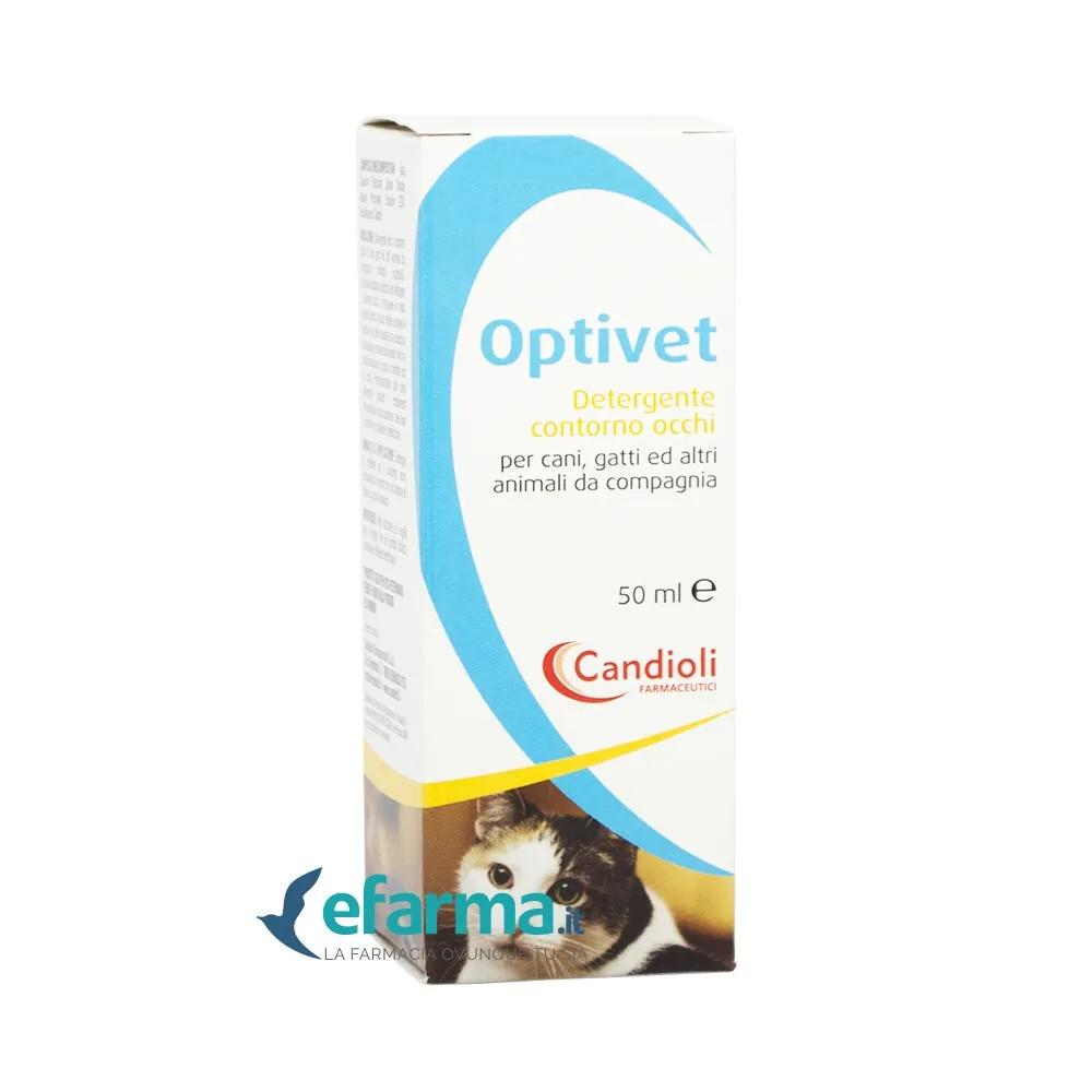 Candioli Optivet Detergente Contorno Occhi Cani E Gatti 50 ml