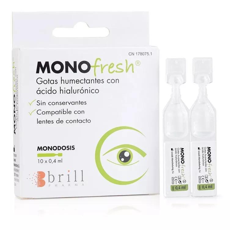 Brill Pharma Lágrimas Artificiais Monofresh monodoses 10 X 0,4ml