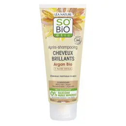 So'Bio Étic Cheveux Brillants Après-Shampoing Argan & Acide Oléique Bio 200ml