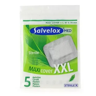 Salvelox Maxi Cover XXL 97 mm x 79 mm 5 dressings