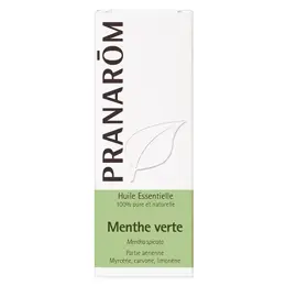 Pranarom Huile Essentielle Menthe Verte Partie Aérienne Bio 10ml