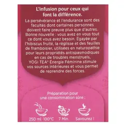 Yogi Tea Energie Féminine 17 sachets