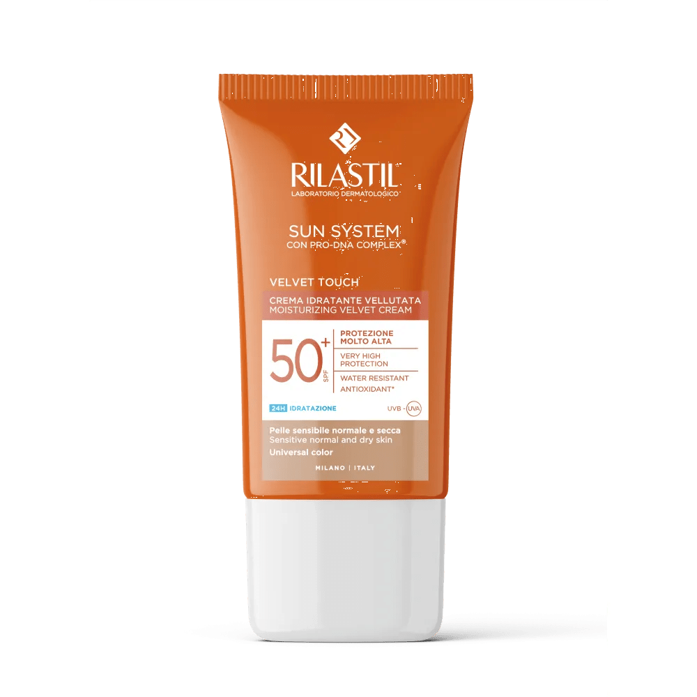 Rilastil Sun System Crema Protezione Solare Viso SPF 50+ Colorata 50 ml