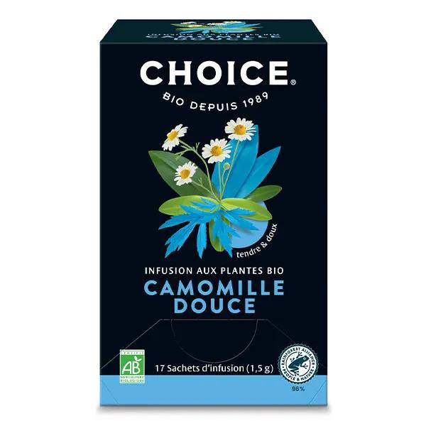 Choice Infusion Camomille Douce Bio 17 sachets