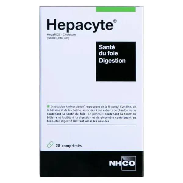 NHCO Hepacyte 28 comprimés