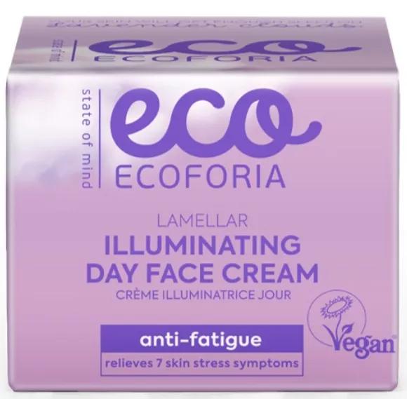 Ecoforia Lavender Clouds Creme de Dia Facial Iluminador Lamelar 50 ml