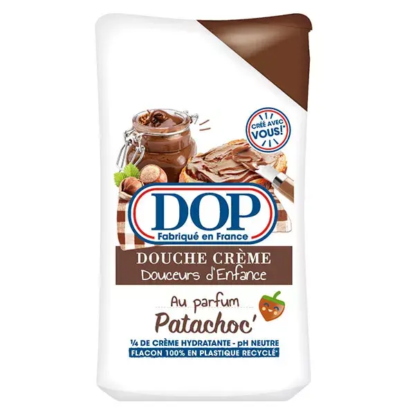 Dop Gel Douche Crème Patachoc Parfum de la Pâte à Tartiner à la Noisette 290ml