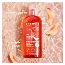 Energie Fruit Ma Douche Soin Peaux Délicates Gel Pêche Blanche & Eau de Riz Bio 500ml