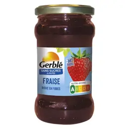 Gerblé Sans Sucres Ajoutés Confiture Fraise 320g