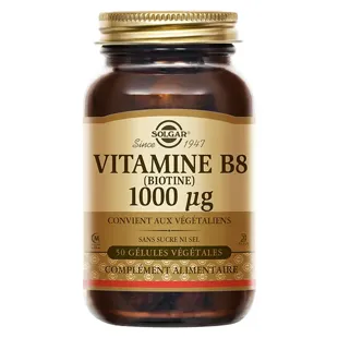 Solgar Vitamina B8 - Biotina 1000 microgrammi 50 capsule vegetali