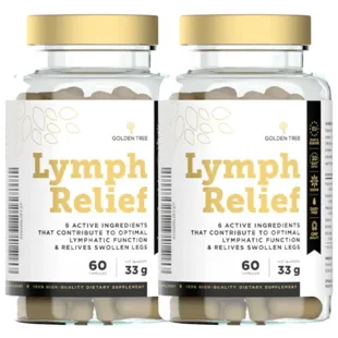 Golden Tree Lymph Relief 2x60 Capsules