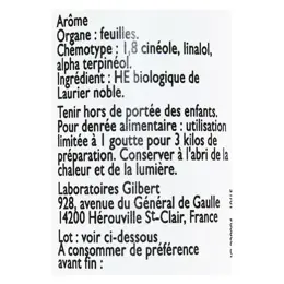 Le Comptoir Aroma Huile Essentielle de Laurier Noble Bio 5ml