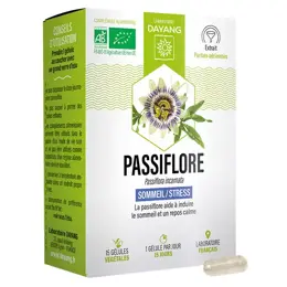 Dayang Passiflore Bio Sphère du Sommeil 15 gélules végétales