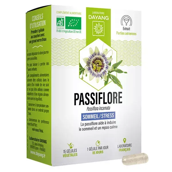 Dayang Passiflora Sleep Supplement capsules x 15