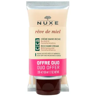 Nuxe Rêve de Miel Creme de Mãos Cica 2x50 ml
