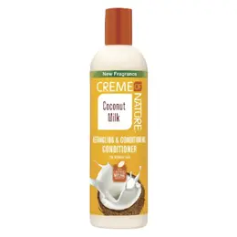 Creme of Nature, CNI, Après-shampoing lait de coco, démêlant 354ml