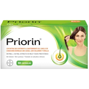 Priorin 60 Kapseln gegen Haarausfall und Haargesundheit