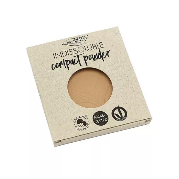 PurobioCosmetics Indissoluble Recarga de Polvo Compacto 02 9g