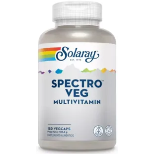 Solaray Spectro Veg Multivitamin 180 Gemüsekapseln