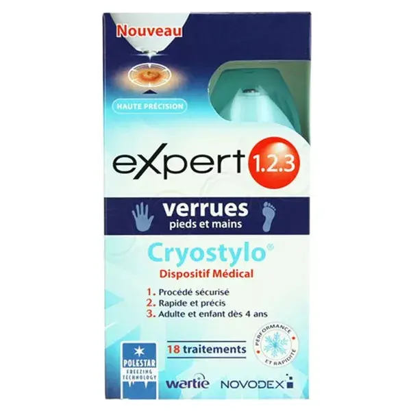 Expert 1.2.3 Cryostylo Verrues Pieds et Mains