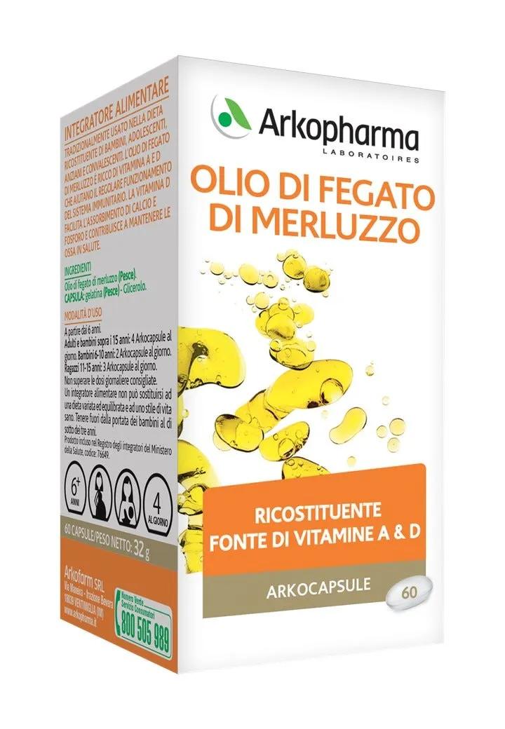 Arkocapsule Olio Di Merluzzo Integratore 60 Capsule