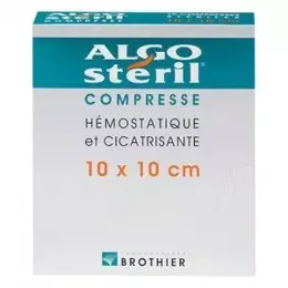 Algostéril Compresse 10 x 10 cm boîte de 16