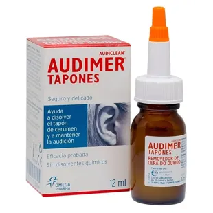 Audimer Tapones Limpiador Oídos Gotas 12 ml