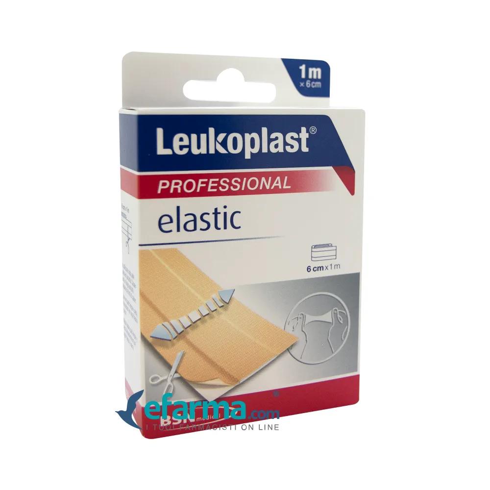 Leukoplast Elastic Cerotto in Striscia Ritagliabile m 1x6 cm