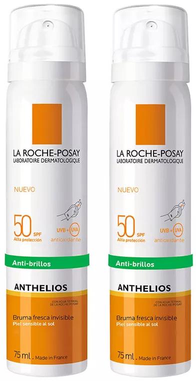 La Roche Posay Anthelios Unsichtbarer Gesichtsnebel SPF50+ 2x75 ml