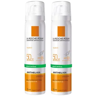 La Roche Posay Anthelios Onzichtbare Gezichtsmist SPF50+ 2x75 ml