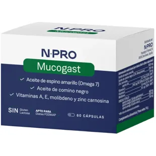 NPRO Mucogast 60 Cápsulas