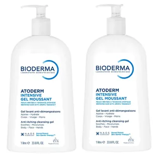 Bioderma Atoderm Gel Moussant 2x1 Liter