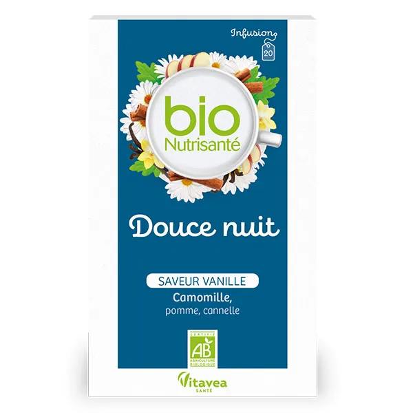 Vitavea Bionutrisanté Infusion Douce nuit saveur vanille 20 sachets
