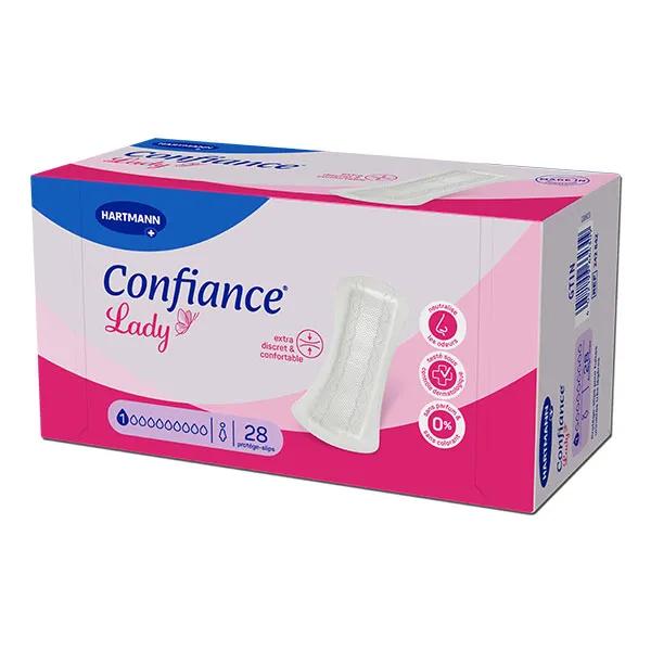 Hartmann Confiance Lady Salvaslips Ultra Finos 1 Gota 28 unidades