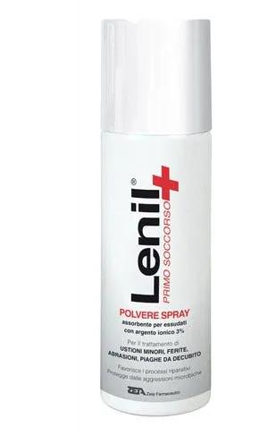 Lenil Primo Soccorso Polvere Spray Ustioni e Ferite 125 g