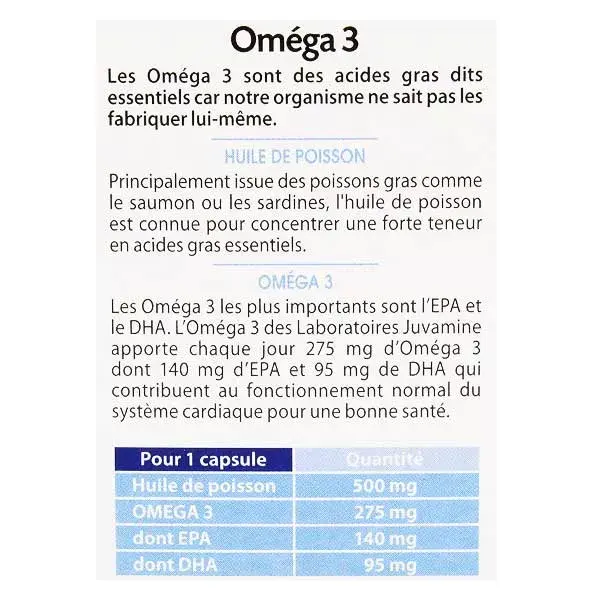 Juvamine Omega 3 45 capsule