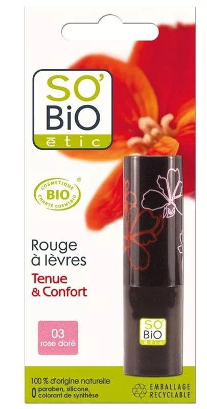 So Bio Étic Batom de Lábios Bois de Rose Tom 03 4,5 gr