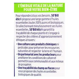 So'Bio Étic Aroma Huile Essentielle Géranium Rosat Bio 10ml