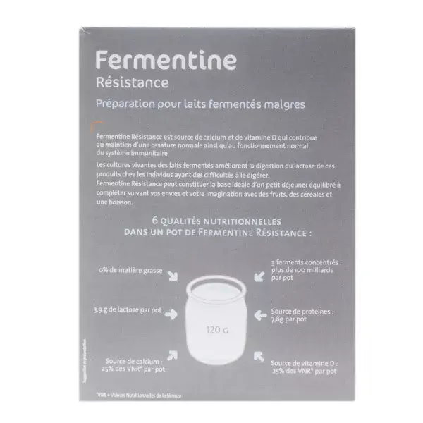 Pileje Fermentine Résistance 6 sachets