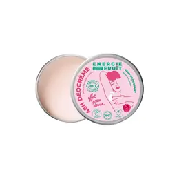 Energie Fruit Deocrème 48H Certifié Framboise Fraîche Bio par Ecocert 45g